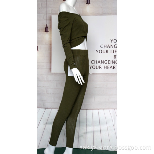 Sexy Open-shoulder Suit For Women
